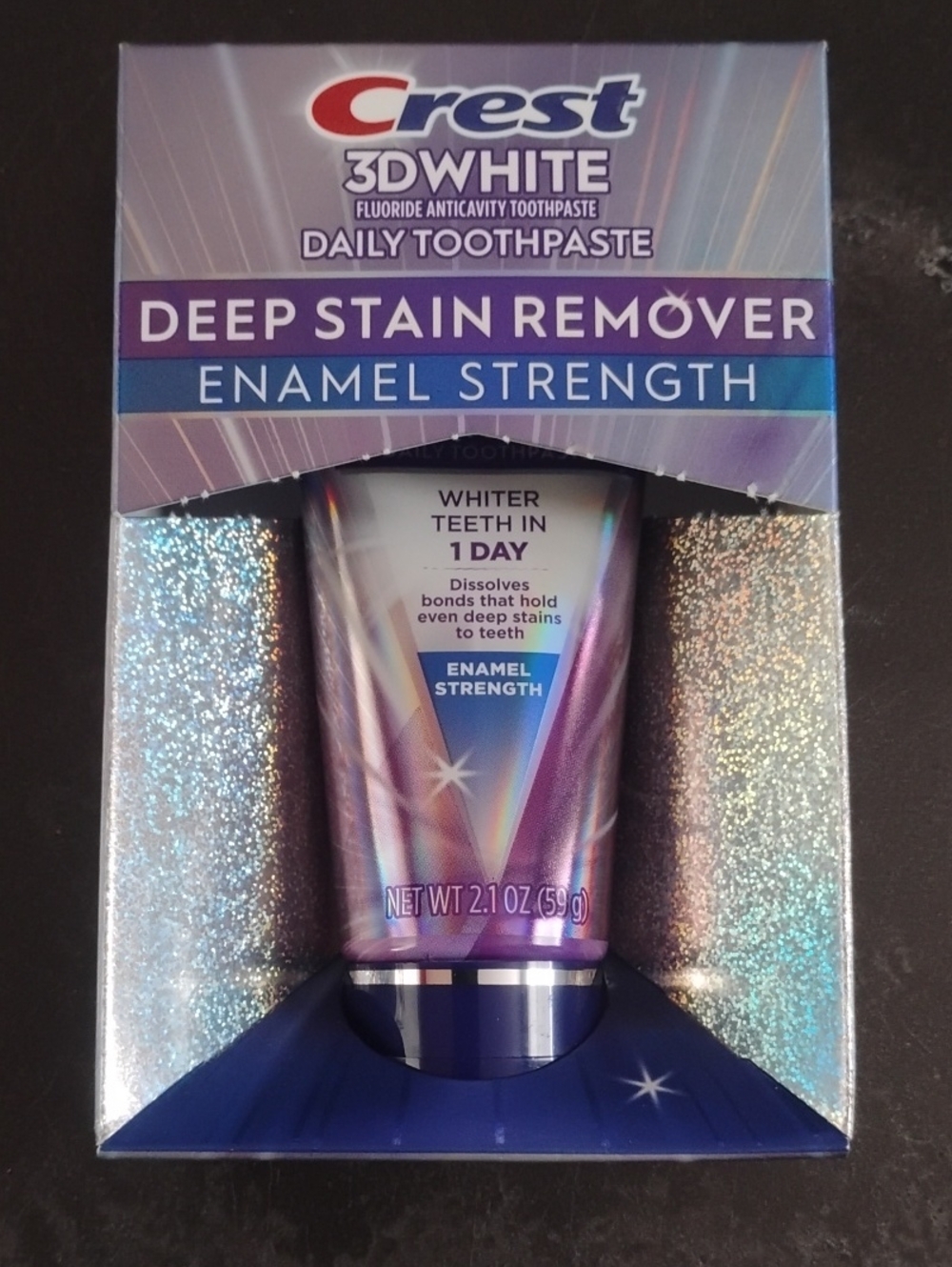 Crest 3DWhite Deep Stain Remover Daily Toothpaste 2.1oz